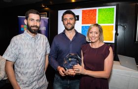 Micromail win the Microsoft Ireland LSP of the Year Award